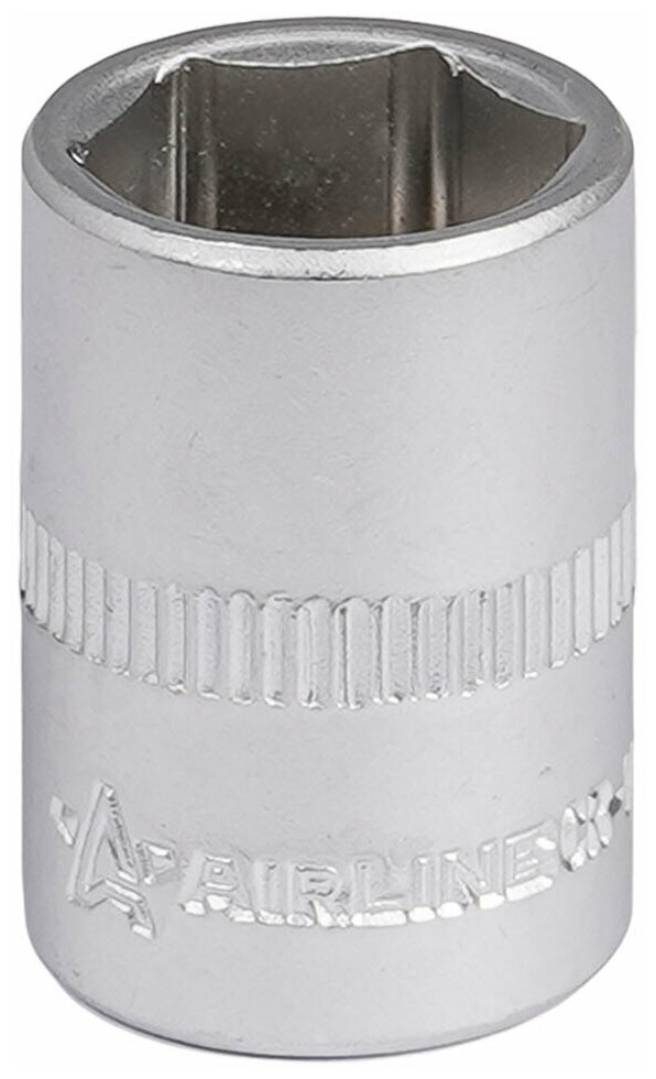 Головка торцевая 1/4" DR шестигранная 13мм AIRLINE - фото №1
