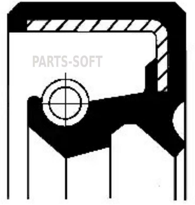 CORTECO 12001177B Сальник 12001177B