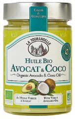 314 мл. Масло Авокадо и Кокосовое масло, органическое, нерафинированное, первый холодный отжим, ORGANIC AVOCADO & COCO OIL La Tourangelle.