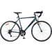 Шоссейный велосипед Wels Rider (700C, серый, 540 мм, 14 ск, 2023)