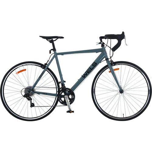 Шоссейный велосипед Wels Rider (700C, серый, 500 мм, 14 ск., 2023)