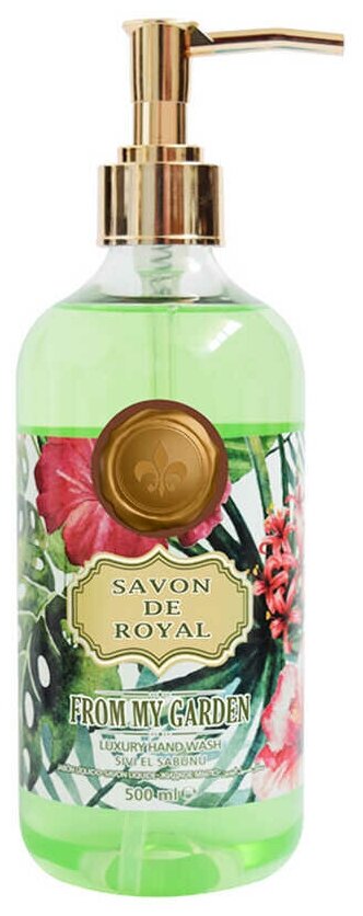 фото Жидкое туалетное мыло для рук Savon de royal серия Тропическое грейпфрут, 500 мл.