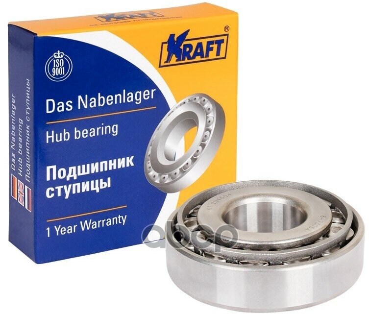 Подшипник Ступицы Переднего Колеса Наружный Газ 3302, 2705 Oberkraft Kraft Kt204654 Kraft арт. KT204654