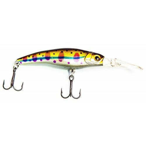 Воблер RUBICON DEEP ME MINNOW SP, 50мм, 3.5гр, заглубление 0-1.0m, A06 воблер rubicon hump minnow sp 50мм 3 9гр заглубление 0 0 8m a93