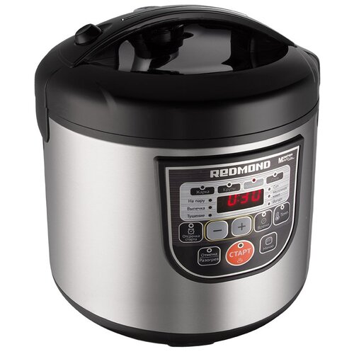 Мультиварка REDMOND RMC-M22 серебристыйчерный 8999₽