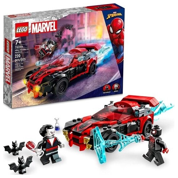 Конструктор Lego ® Marvel Super Heroes 76244 Майлз Моралес против Морбиуса