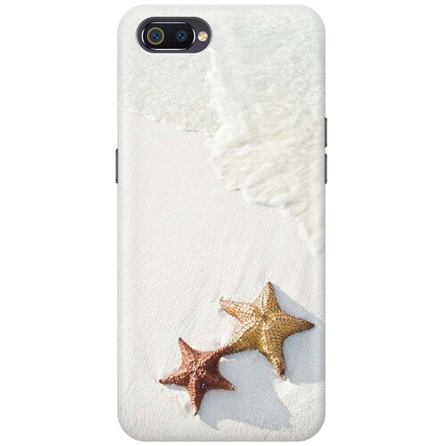 фото Gosso ультратонкий силиконовый чехол-накладка для oppo a1k / realme c2 с принтом "две морские звезды"