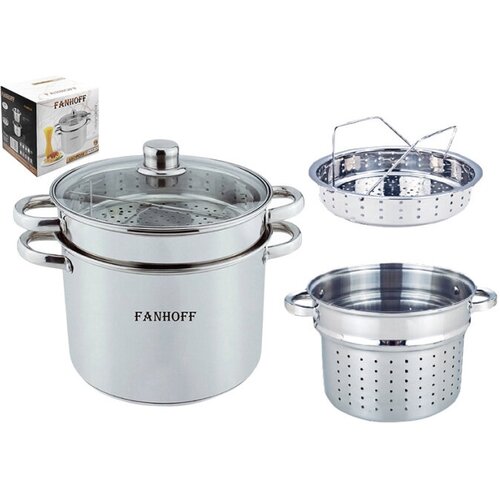 Кастрюля-пароварка со вставкой для варки спагетти FH-609-24 75л 4999₽