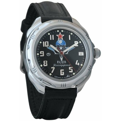 фото Наручные часы восток командирские, черный