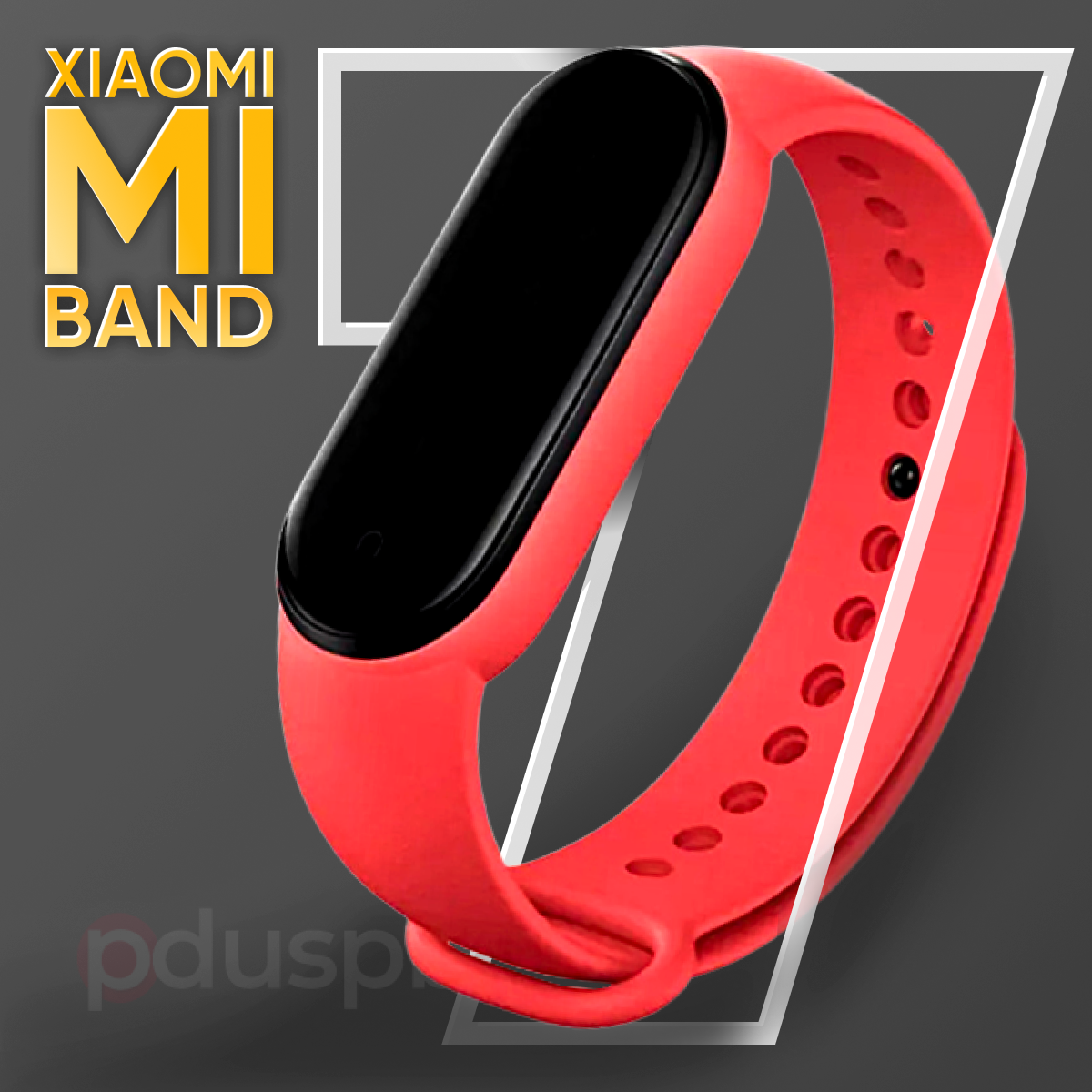 Силиконовый матовый ремешок №16 для фитнес-браслета Xiaomi Mi Band 7 / сменный спортивный браслет для умных (смарт) часов