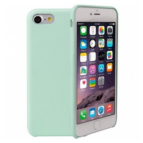 Кожаный чехол Uniq Outfitter для iPhone 7 Plus/8 Plus, Pastel Green