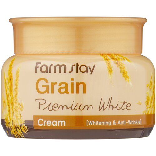 Осветляющий крем с маслом ростков пшеницы FarmStay Grain Premium White Cream 100 гр.