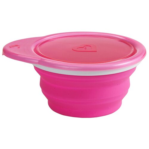 фото Тарелка munchkin go bowl (12377), розовый