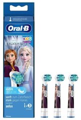 Набор насадок Oral-B Kids Frozen для ирригатора и электрической щетки, синий, 3 шт.