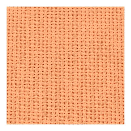 Канва мелкая №851 (956) (10смх60кл) (100%Хл) шир.150 см цв. терракотовый уп.5м