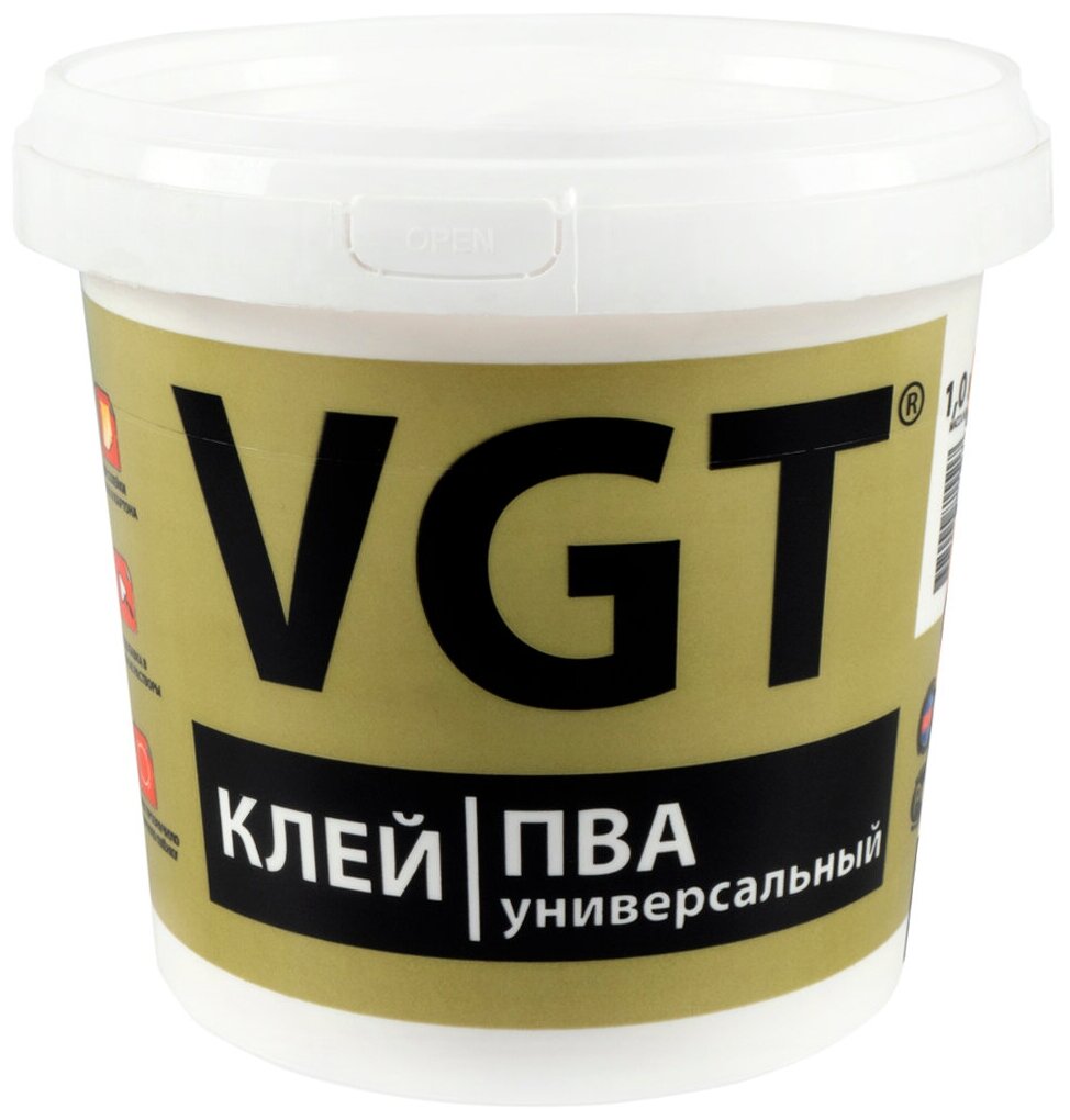 Клей ПВА универсальный VGT, 1 кг