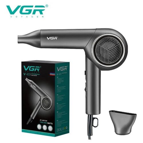 Фен для волос VGR V 420 черный 219000₽