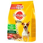 Pedigree корм сухой с Говядиной для взрослых собак мелких пород 600г - изображение