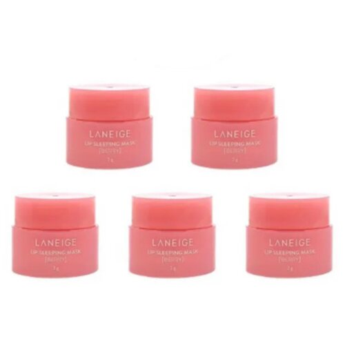 Laneige Lip Sleeping Mask Berry Ночная маска для губ, 3г, 5 шт