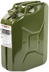 Канистра топливная металлическая 20 л Rexxon, оливковый