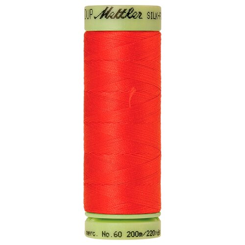 Нить для машинного квилтинга SILK-FINISH COTTON 60, 200 м 100% хлопок 0790 Grenadine ( 9240-0790 )