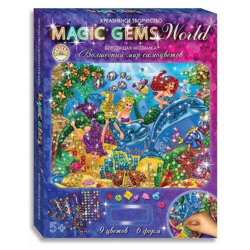 фото Лапландия набор алмазной вышивки magic gems русалочка (57476)