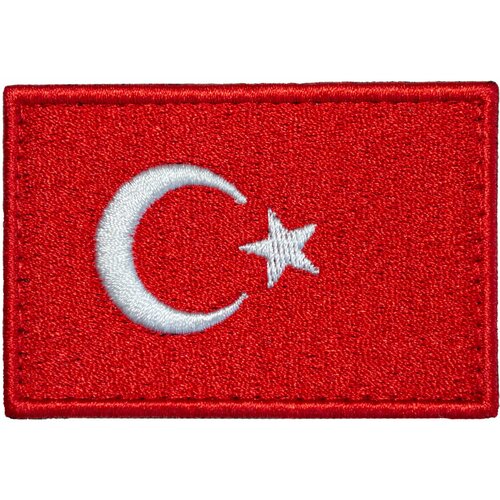 Шеврон патч флаг Турции на липучке