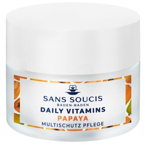 Sans Soucis Daily Vitamins Papaya Крем витаминизирующий мультизащитный Папайя 24 часового ухода 50мл