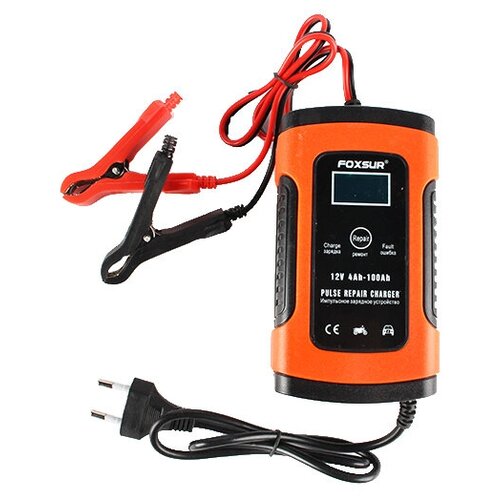 Устройство зарядное FOXSUR 12V4Аh-100Ah 220V авто 217600₽