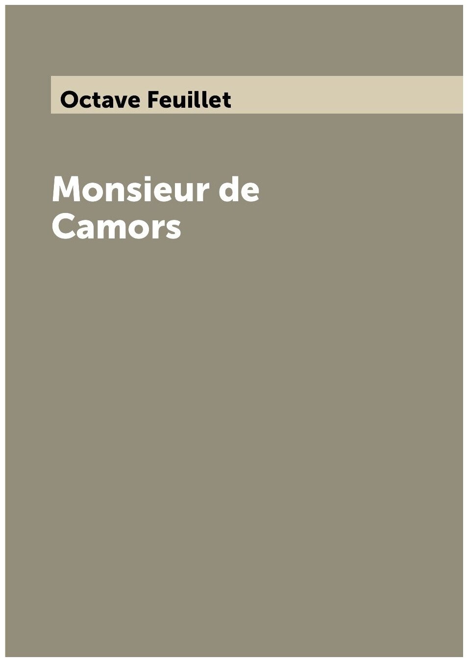 Monsieur de Camors