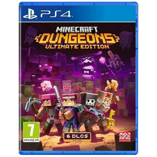 Игра Minecraft Dungeons Ultimate Edition (PlayStation 5, PlayStation 4, Русские субтитры)