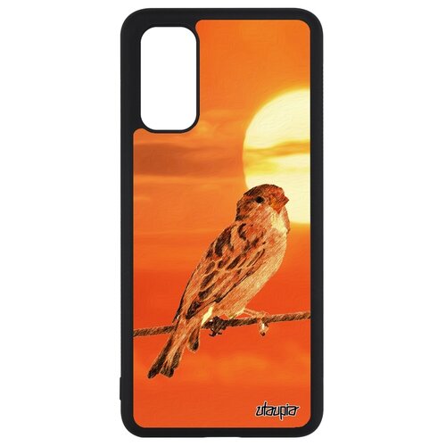 фото Чехол для телефонов galaxy s20, s20 5g, "воробей" воробушек птица utaupia