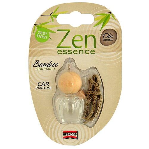 1799 AREXONS Zen Essence Bamboo. Автопарфюм во флаконе с деревянной крышкой 