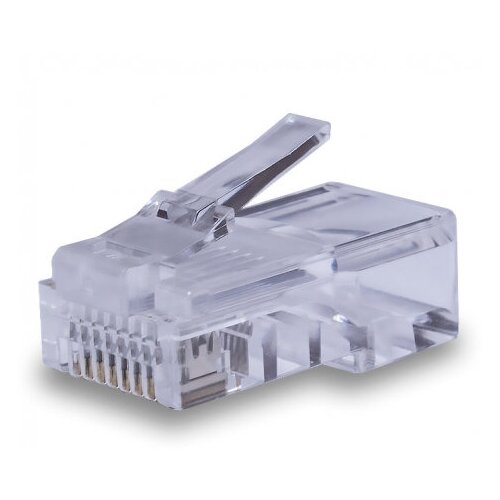 Коннекторы 8P8C (Компьютерный разъем) U/UTP Cat.5e (RJ-45) Уп. 25шт. | код 10-0226 | SUPRLAN ( 1упак. ) коннекторы 8p8c компьютерные разъемы f utp cat 5e rj 45 уп 100шт suprlan 10 0234