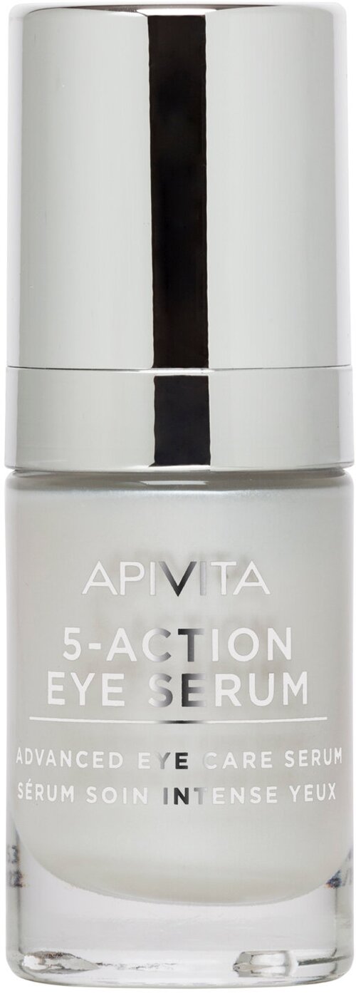 Apivita 5-Action Сыворотка для кожи вокруг глаз 5в1 15мл