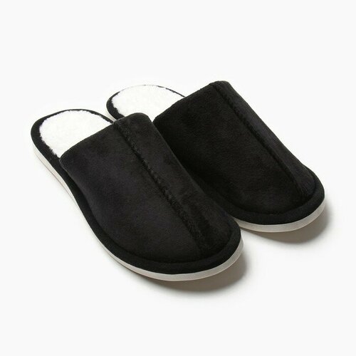 Тапочки LoveLife, размер 46/47, черный, мультиколор тапочки открытые вожак стаи мужские серый 32 размер обуви 46