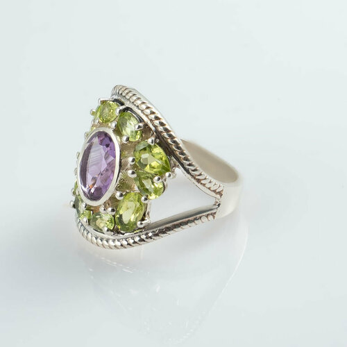 фото Кольцо серебро, 925 проба milana silver