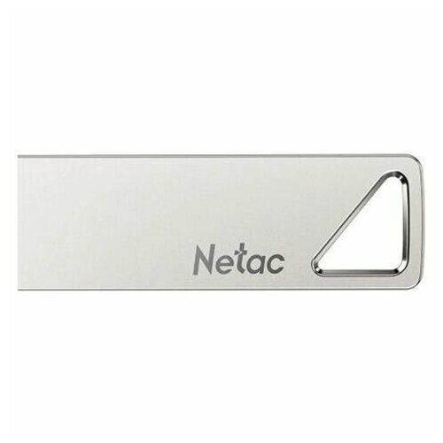 Флеш-диск 32GB NETAC U326, USB 2.0, металлический корпус, серебристый