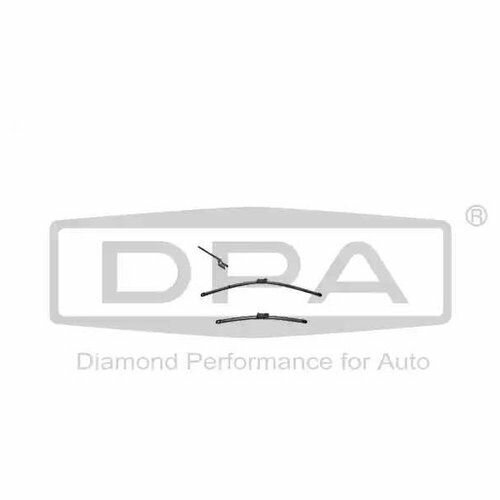 Щетка стеклоочистителя DPA (Diamond) 99551078502 для VW Golf VI, VII, Jetta III, IV