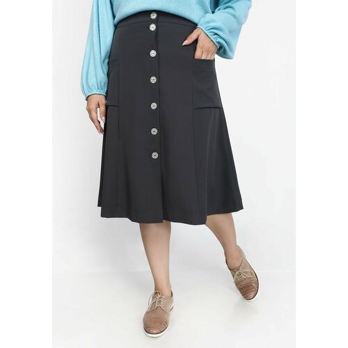 фото Юбка, размер 50, серый sarah morenberg