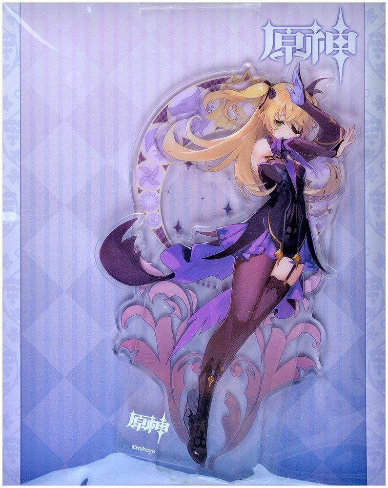 Акриловая фигурка Monstadt Characters Standee Fischl ЭМСИ - фото №3