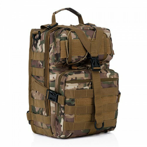 Рюкзак на одной лямке Military Tactical Travel 25х18х8cm CP