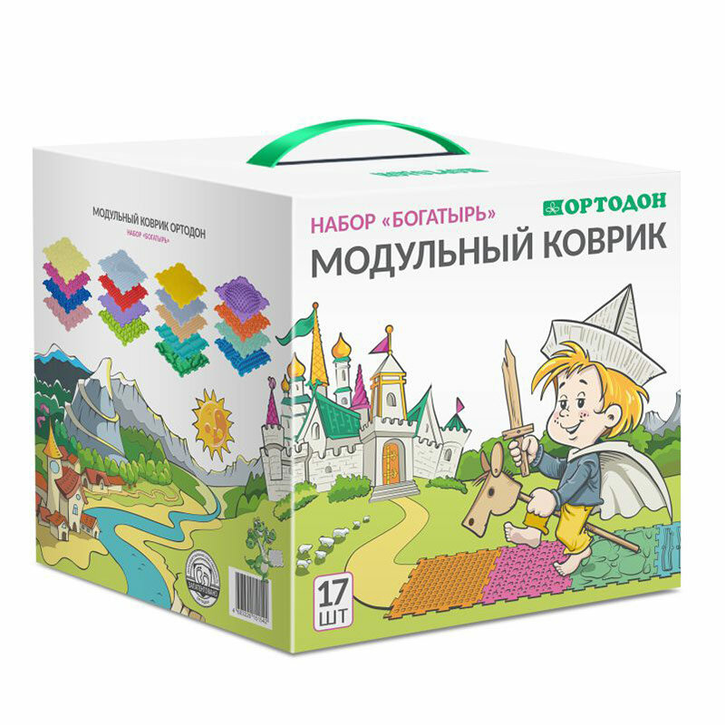 Коврик модульный ортодон Набор Богатырь