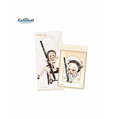 Набор Genshin Impact Геншин Импакт Карточка Конверт Genshin Concert Melodies of an Endless Journey Ticket Holder Klee 6974696610246 555₽