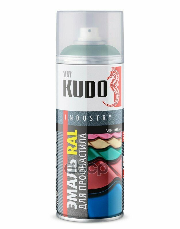Эмаль RAL для металлочерепицы и профнастила KUDO Зелёный мох RAL 6005 Kudo арт. KU06005R