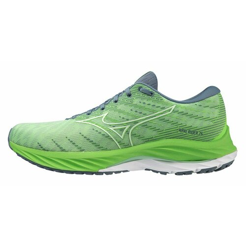 фото Кроссовки mizuno wave rider 26, размер eur 44,5, зеленый