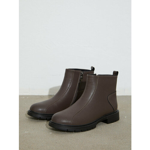 фото Ботинки makfine, размер 39, коричневый