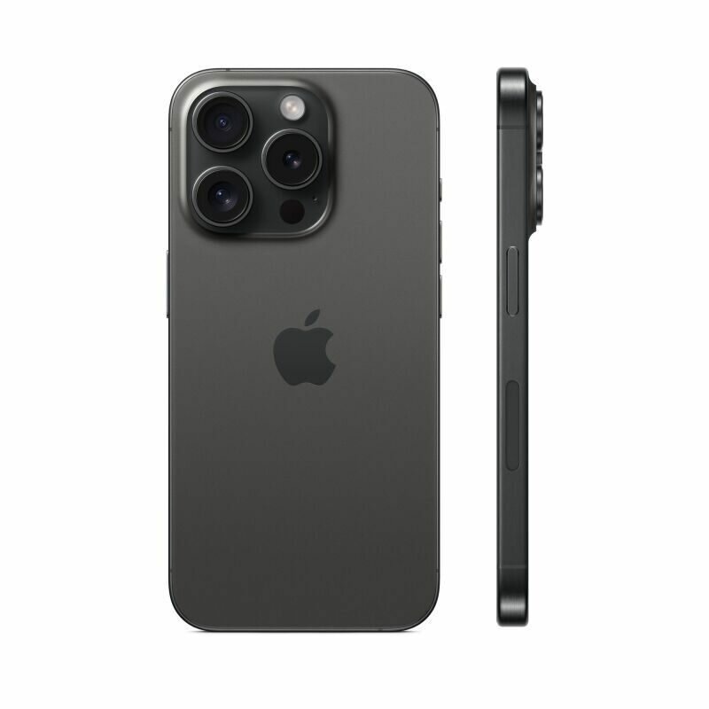 Смартфон Apple iPhone 15 Pro Max 256GB Black Titanium Dual: nano SIM + eSIM — фото 1