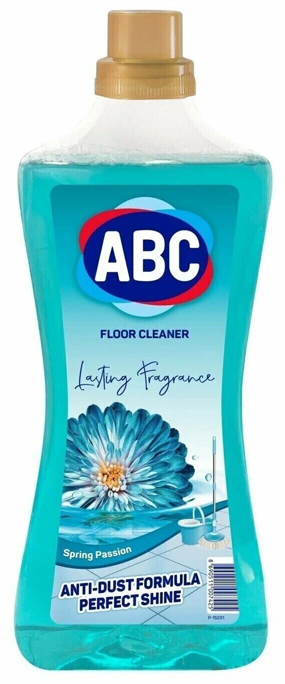 ABC чистящее средство универсальное для мытья пола Весенняя страсть, 900мл