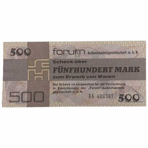 ГДР 500 марок 1979 г. (2) гдр 500 марок 1985 г